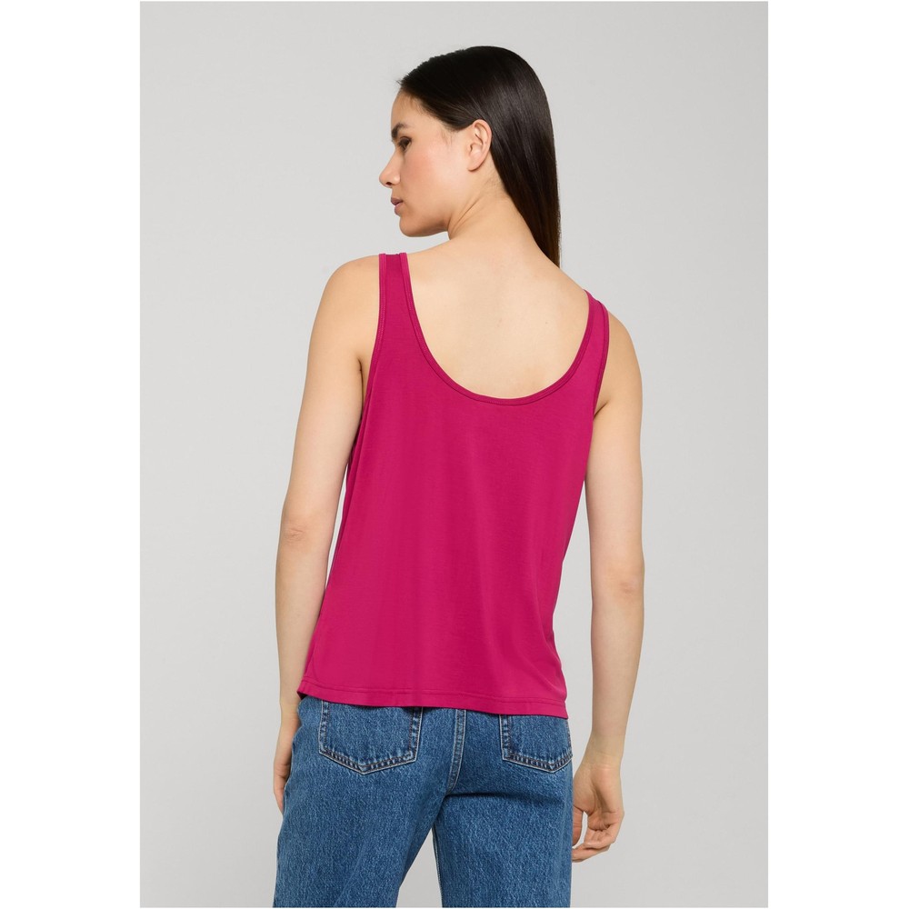 Urban Classics - Modal Loose Mouwloze top - Roze